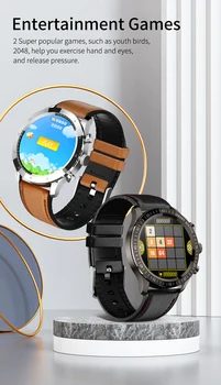 Willgallop NAUJAS MAX5 Visą touch Smart Žiūrėti 1.32 colio 360*360 HD Vandeniui Smartwatch 