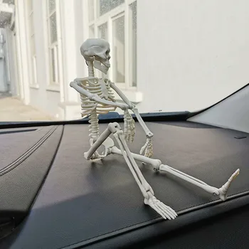 1 Vnt Automobilių Interjero Aksesuarų 40cm Žmogaus Skeleto Modelis Helovinas Dovanos Vaikams, Dovana Automobilio stiliaus Automobilių Apdailos
