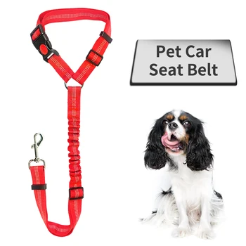 100cm Pet Automobilio saugos Diržą, Šuns Pavadėliu Vaikščioti Šuo, Virvė Šuo Diržas Šuniui Automobilyje saugos Diržas