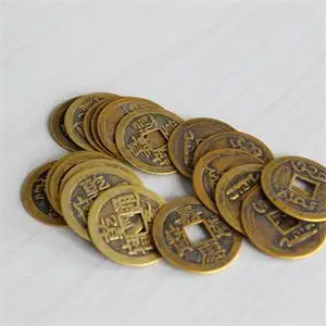 10vnt/lot 23 mm Naujas Kinų Feng Shui Pasisekė Ching/Senovinės Monetos, nustatyti Švietimo Dešimt imperatorių Antikvariniai Likimo Pinigų