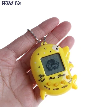 1pc 90s Nostalgiškas 168 Augintinius 1 Virtualus Cyber Pet Žaislas Tamagotchis Elektroninių Augintiniai Keychains Žaislai