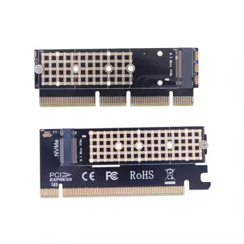 1pcs Adapteris M. 2 NVME PCIE Į M2 Adapteris SSD M2 NVME PCI Express X16 X8 X4 Pjesė M. 2 PCIE SSD PCI-E 2 M. Adapteris Pridėti Kortelės