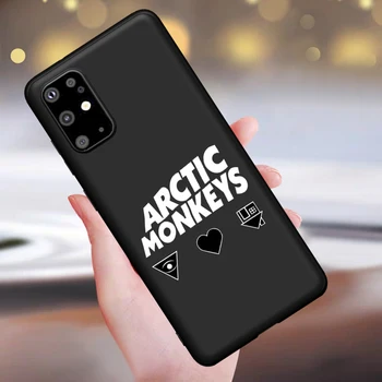 2021 Arctic monkeys raidžių juokinga Samsung Galaxy S6 S7 Krašto S8 S9 S10e S20 Pastaba 8 9 10 20 Ultra Plus M10 M20 M30 telefono dėklas