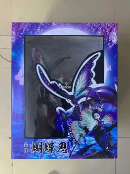2021 Demon Slayer Kisatsutai GK Kochou Shinobu PVC Veiksmų Skaičius, Modelis Žaislai 34cm