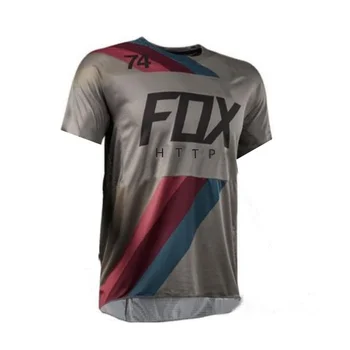 2021 Moto Dviračių Jersey ilgomis Rankovėmis Dviračių Enduro Mtb Marškinėliai Kalnų T-shirt Camiseta Motokroso Mx Kalnų dviračiais Drabužių Fox