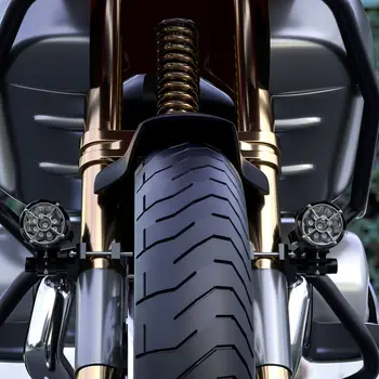 2021 NAUJOS 2 Vnt Universalios Laikiklis Motociklo Bamperis Modifikuotas priekinis žibintas Stovėti Dėmesio Pratęsimo Motociklo Priedai