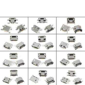 60pcs=12 Modelių Micro USB 