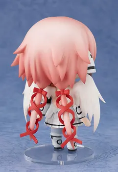 Anime Pav 10cm Q Versija Sora No Otoshimono Ikaro/Ikaros 178# PVC Veiksmų Skaičiai Žaislai Kilnojamojo Pakeisti Veido Anime Lėlės Modelio