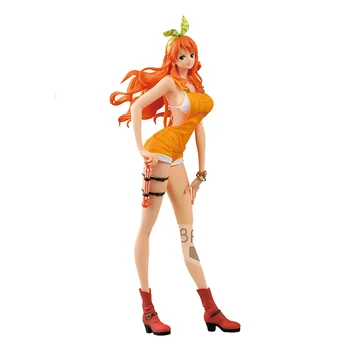 Anime one Piece Nami sexy Anime Veiksmų Skaičius, PVC, Nauja Kolekcija Duomenys Žaislų Kolekcija Dovanų PVC Anime Modelis Žaislai