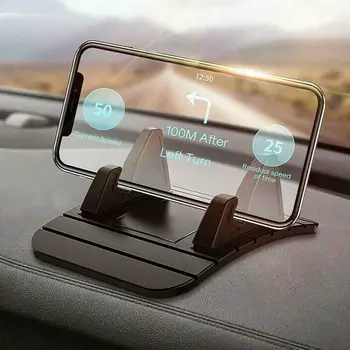 Anti-slydimo Automobilių Silikono Turėtojas Kilimėlis Mygtukai prietaisų Skydelio Stovo tvirtinimas Telefono GPS Laikiklis, Skirtas 