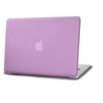 Apple Macbook Air 11/Air 13/ MacBook Pro 13/Pro 15 /Macbook 12 Guma Matinė Violetinė Nešiojamas Apsauginį Korpuso Dangtelį Atveju