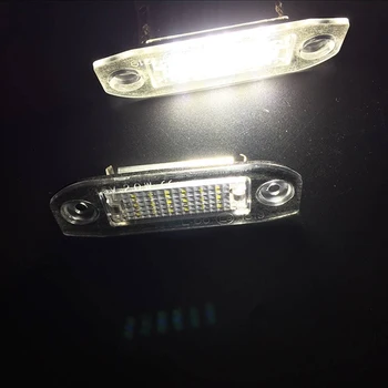 Automobilių Stiliaus LED Galiniai Licencijos Numerį Šviesos Lempos, Skirtos 