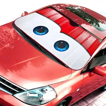 BOOMBLOCK automobilio langą skėtį nuo saulės plėvele, priekiniai Stiklų Lipdukas Auto Animacinių filmų Universalus Atspindintis BMW e90 e60 e39 e46 f10 F30 2020 m.