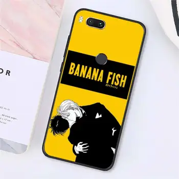Bananų Žuvų anime, manga Telefono Dėklai Xiaomi Redmi pastaba 7 8 9 t k30 max3 9 s 10 pro lite Prabangos prekės shell funda coque