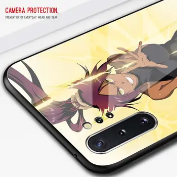 Bleach Anime Kurosaki Ichigo Stiklo Telefono dėklas Samsung Galaxy S20 S21 FE S10 Pastaba 10 20 Ultra 5G 9 S9 Plus S10e Padengti Rubisafe