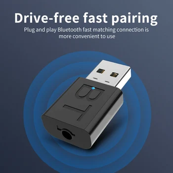 Bluetooth 5.0 Garso Siųstuvą, Imtuvą USB Adapteris TELEVIZIJA PC Automobilinis Nešiojamas Garsiakalbis AS99