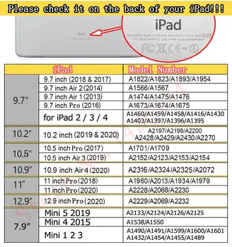Crystal TPU Case For iPad M1 Pro 11 2021 Oro 4 Atveju 2020 iPad 10.2 Atveju 7-oji, 8-oji Karta Atveju, Mini 5 2019 Oro 3 10.5 9.7 colių
