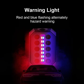 Galingas COB LED Įkraunamas žibintuvėlis žibintuvėlis šviesos didelės galios led žibintuvėlis atsparus vandeniui kempingas žibinto su magnetu lempos