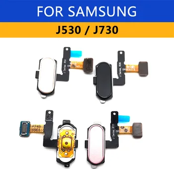 Home Mygtukas, Skirtas Samsung Galaxy J5 pro J7 pro 2017 J530 J730 J530F J730F Flex kabelis Grįžti Funkcijų