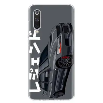 JDM Tokyo Drift Automobilių Sporto Telefoną Atveju Xiaomi Redmi 9C 9 8 7 6 9A 8A 7A 6A Note10 9 9S 8 8T 7 6 5 5A Pro S2 K20 K30 Atveju