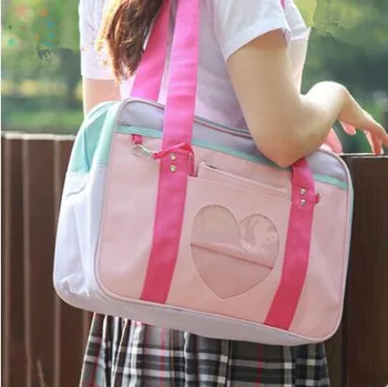 Japonų Stiliaus JK Vienodas Cosplay Rankinė Moterims Mados Kawaii Crossbody Maišelį Anime Mokyklos Pečių Maišą Kelionės krepšys
