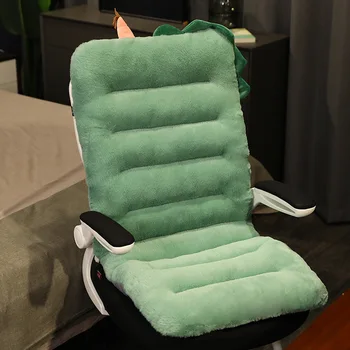 Kawaii Žiemos Kietas Pliušinis Vientisas Sušvelninti Nugaros, Juosmens Pagalvėlė Office Studentų Kėdės Nugaros Pagalvėlės Sėdynės Pagalvėlės