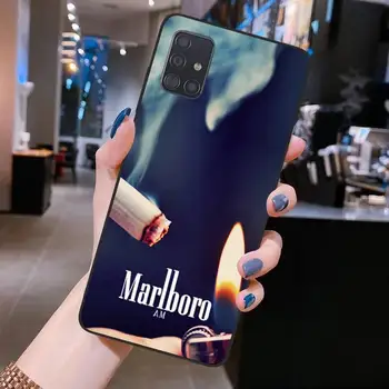 Marlboroing Cigarečių Dėžutės Telefono dėklas Samsung Galaxy S20 FE plus Ultra S6 S7 krašto S8 S9 plus S10 5G lite 2020 m.