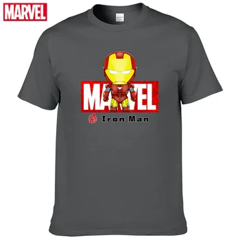 Marvel Keršytojas Geležinis Žmogus Trumpas rankovėmis tee vyriški medvilniniai marškinėliai 2021 Viršūnės Vasarą grafinis t marškinėliai juokinga t shirts #30
