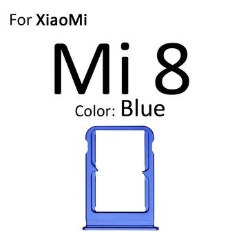 Micro SD ir Sim Kortelės lizdas Lizdas Lizdas Adapteris Jungties Reader XiaoMi Mi 8 Lite A1 5X Bako Laikiklis atsarginės Dalys
