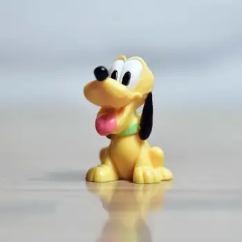 Mini Disney 20pcs/daug Plutonas Šunų Skaičius Žaislai, Lėlės Modelio Statulėlės Namų Biuro Apdailos