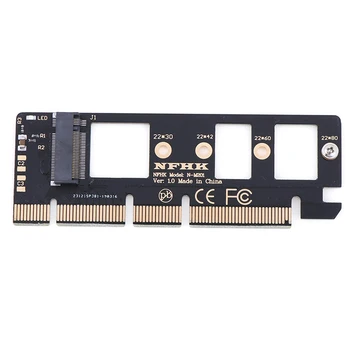 NGFF M Klavišą M. 2 NVME AHCI SSD Su PCI-E ir PCI Express 3.0 16x x4 Adapteris Riser Card Konverteris XP941 SM951 PM951 A110 SSD