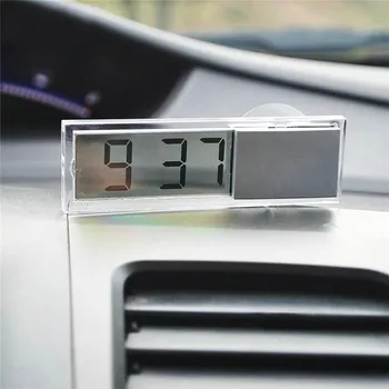 Naujas Patvarus, Aukštos Kokybės Elektroninis Laikrodis siurbtukas Skaitmeninis LCD Ekranas Tiksli Mados Kietas Nešiojamų Namų ir Automobilių#296063
