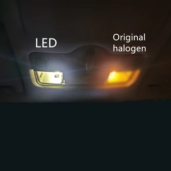 Ne Klaida Canbus LED Šviesos Automobilių Lemputės Vidaus apšvietimo Komplektas 2003-2016 Volvo XC70 Žemėlapis Dome Kamieno Licencijos numerio ženklo apšvietimo Žibintas