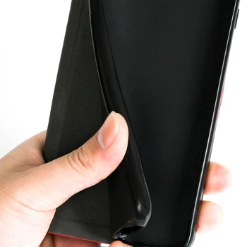 Prabanga PU Odos Atveju Sony Xperia ZR M36H Flip Case Sony Xperia ZR LTE C5503 Telefono dėklas Minkštos TPU Silikoninis Galinio Dangtelio