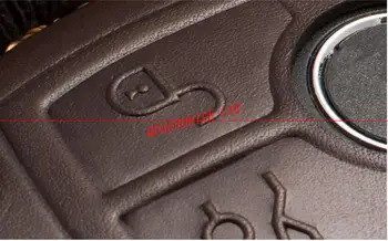 QDAEROHIVE natūralios odos automobilių Klavišą Atveju Padengti Mercedes-Benz C200L GLA GLC GLE GLK C S E