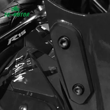 TG-Variklis Yamaha YZF R3 R25 MT-03 2013-2021 YZF R15 V3 2018-2020 2021 Galinio vaizdo Šoniniai Veidrodžiai, Atramos Veidrodis Skylės Dangtelis Dangtelis