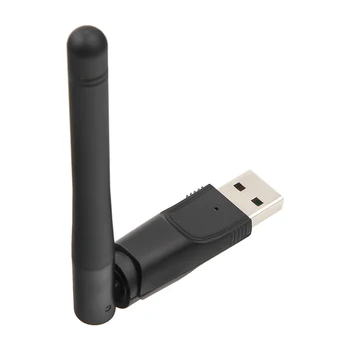 USB 2.0 WiFi Belaidžio Tinklo Kortelė 150M 802.11 b/g/n LAN Adapteris su sukiojamomis Antena Nešiojamas KOMPIUTERIS Mini Wi-fi