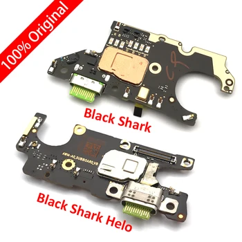 USB Įkrovimo lizdas Doko Jungtis Valdybos Flex Kabelis Su Mic Mikrofonas Xiaomi Mi Black Shark Helo
