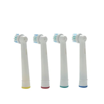 Universalus 4Pcs/daug Elektros Pakeisti dantų šepetėlį Vadovai Elektriniai Dantų Šepetėliu Higienos Priežiūros Švarus