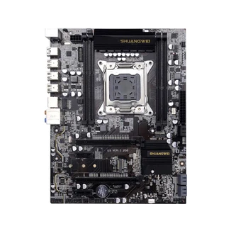 X79 darbastalio plokštė LGA2011 paramos Xeon E5 series DDR3 128G 4 Garphics kortelės solt 2*PCI-Ex16 2*PCI-Ex1