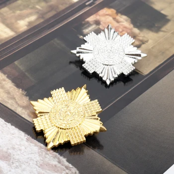 Škotijos Dagys Sagė Vyrai Moterys Medalis Ženklelis Sagės Kūrybingi Papuošalai Metalo Atlapas Pin Apykaklės Corsage