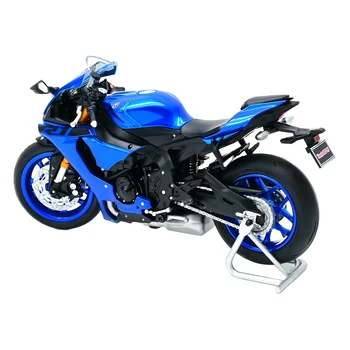 1:18 Yamaha YZF-R1 Motociklo Diecast Lydinio Modelis Žaislas Blue R1 Motociklų Kolekcija