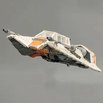 1457pcs Kosmoso Karai Sniego Speeder Mūšis Laivas Žaidimai Pilotas Sukilėlių 05084 Modelio Blokai Vaikai Plytų Suderinama su Lago
