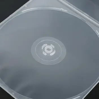 1Pc Plastiko Lengvas CD Atveju Langelį 5.2 mm Skaidrus Aišku, CD, DVD, Minkšti Plastikiniai Atvejais Turėtojas Saugojimo Sunku Langelį Organizatorius Patvarus
