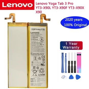 2020 Metų Originalus Lenovo Jogos Tab 3 Pro YT3-X90L YT3-X90F YT3-X90X X90 Originalus 4000mAh L15D1P31 Baterija+nemokamas įrankiai
