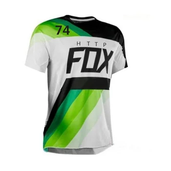 2021 Moto Dviračių Jersey ilgomis Rankovėmis Dviračių Enduro Mtb Marškinėliai Kalnų T-shirt Camiseta Motokroso Mx Kalnų dviračiais Drabužių Fox