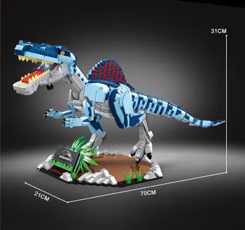 2021 Naujas Spinosaurus Tyrannosaurus Ceratosaurus Kūrimo Bloką, Žaislų, Dovanų Juros periodo Pasaulyje Dinozaurų mėgėjams Žaislų Kolekcija