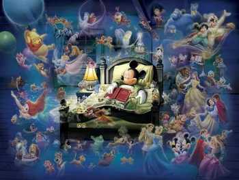 5D Diamond Tapybos Animacinių filmų Mickey Mouse 