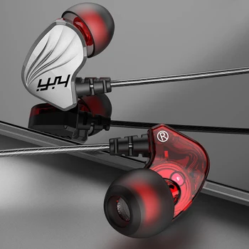 6D Laidines Ausines Supa Bass Ausinės su Mikrofonu 3.5 mm HiFi Ausines Žaidimas Veikia Sporto Bėgiojimas