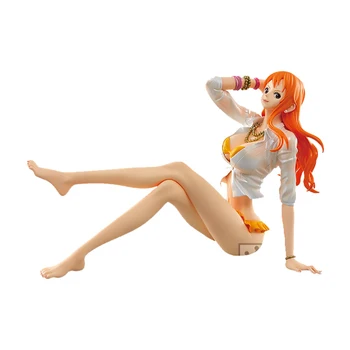 Anime one Piece Nami sexy Anime Veiksmų Skaičius, PVC, Nauja Kolekcija Duomenys Žaislų Kolekcija Dovanų PVC Anime Modelis Žaislai